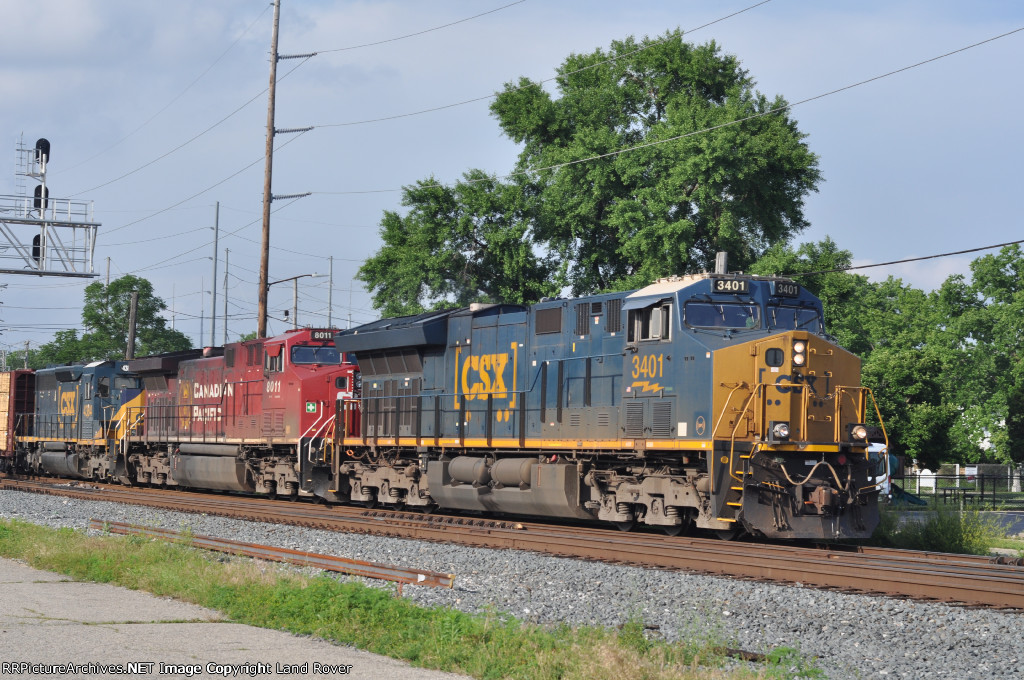 CSXT 3401 South